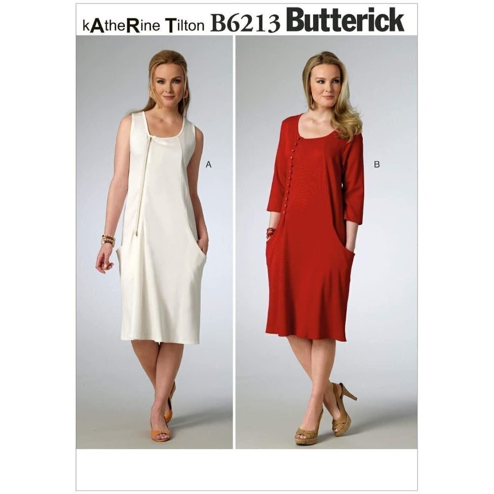 Butterick Sewing‎ Pattern 6213 Jumper Dress Misses Size 8-16